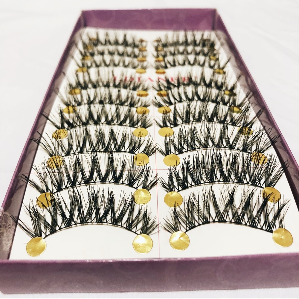 Black Natural Faux Mink Eyelashes